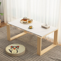 Floating window small coffee table light luxury small tea table small apartment living room table tatami small table tea table home kang table