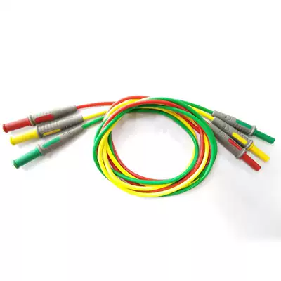 Universal meter test line male and female plug-in adapter line banana plug extension silicone line double insulation test line 10A