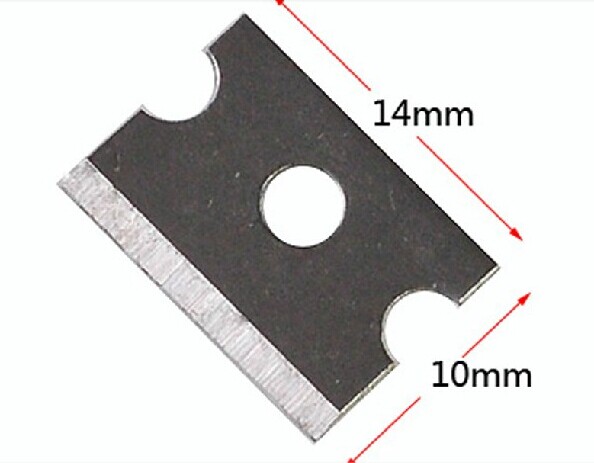 Large number of stock net pliers blades mesh line crimping pliers blades Opel mesh pliers special blades 14 * 10mm