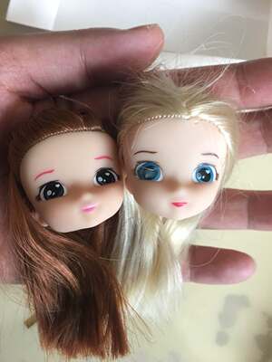 Doll head modification practice