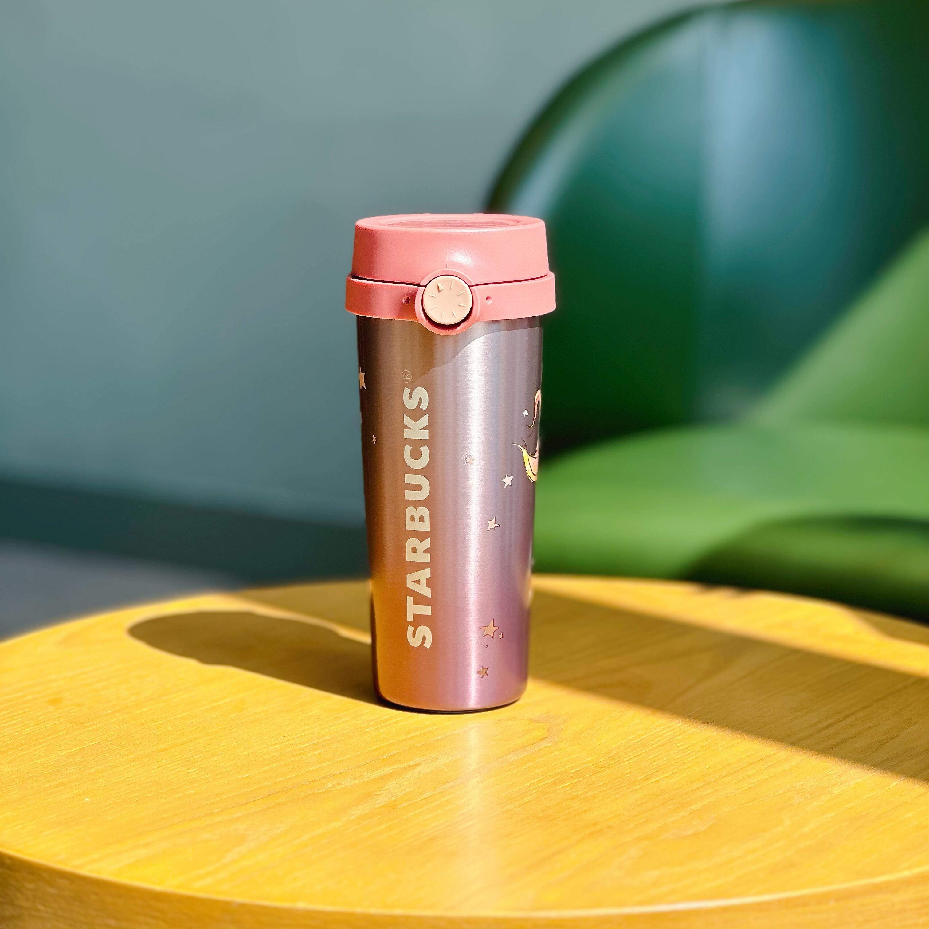 Starbucks Anniversary Pink Phantom Gradient Mermaid Stainless