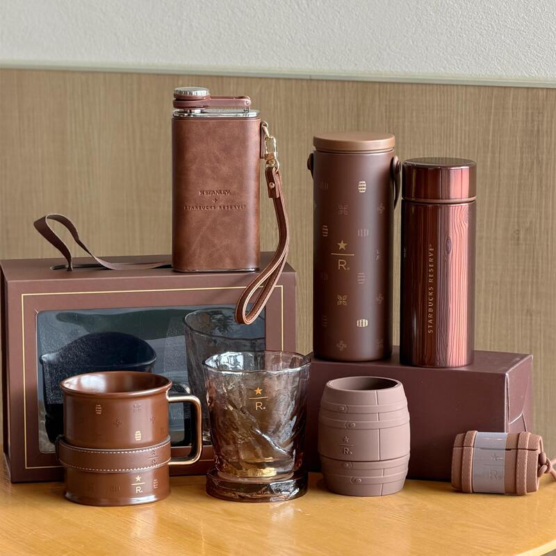 Starbucks Cup, Premium Whiskey Barrel-Inspired, Nordic Stainless Steel Retro Cup, Insulated Travel Cup, Ceramic Cup Starbucks Cup, Premium Whiskey Barrel-Inspired, Nordic Stainless Steel Retro Cup, Insulated Travel Cup, Ceramic Cup