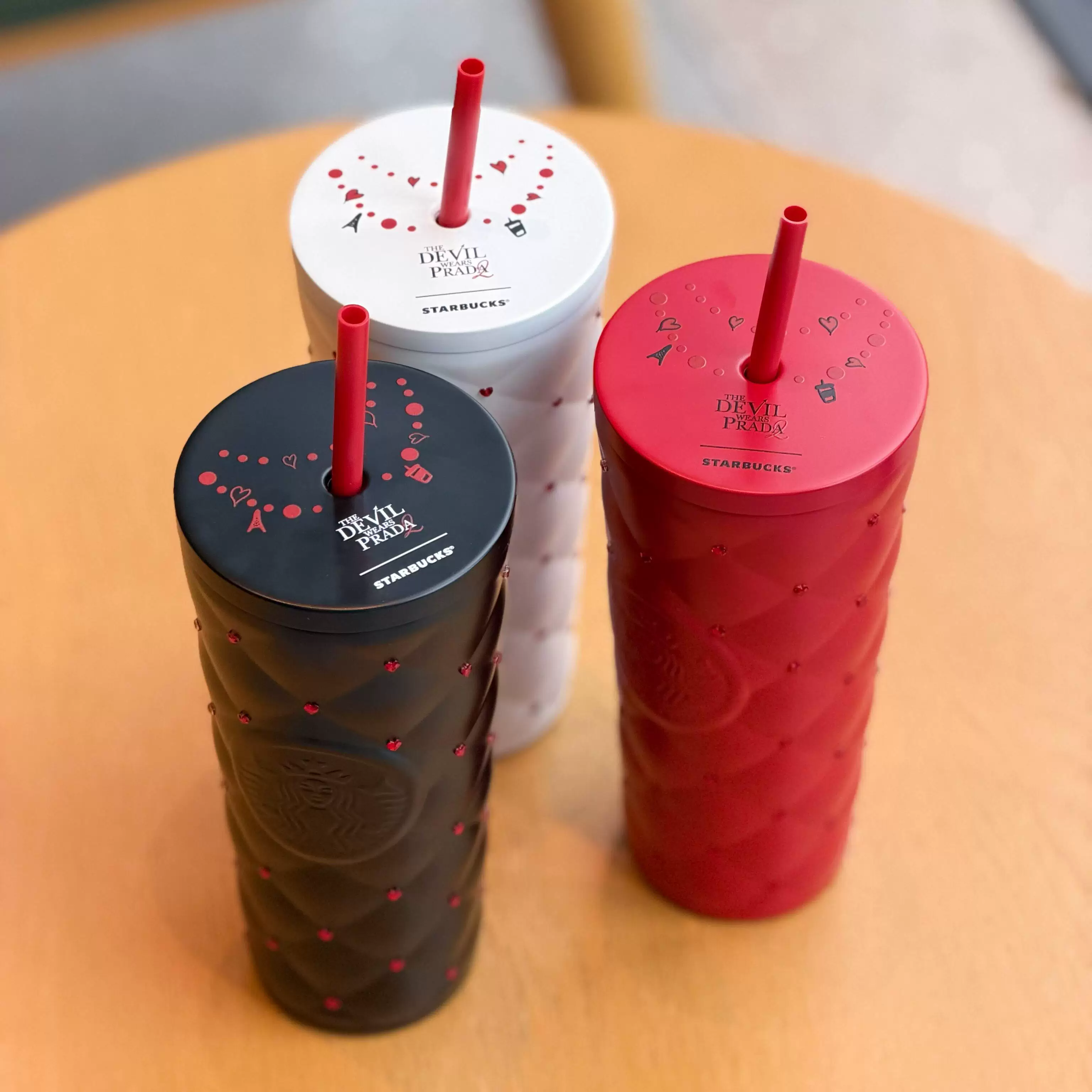 Звездное кофе Starbucks, Prada, соломенная нержавеющая сталь, подарочная коробка