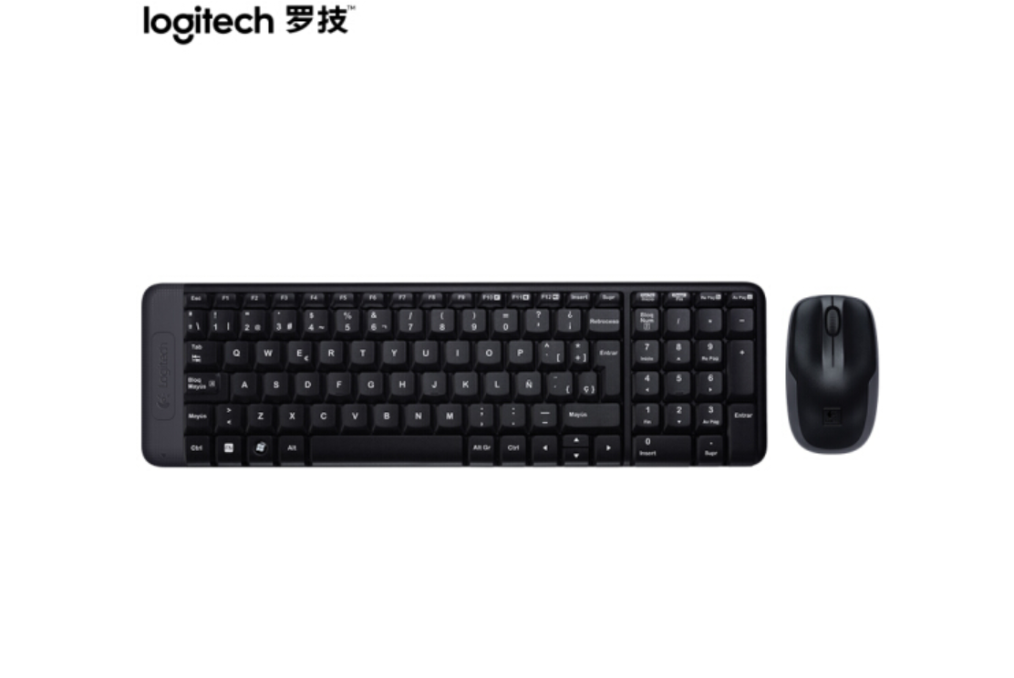 Rotech (Logitech) Wireless keyboard slip rat set MK240 notebook desktop computer