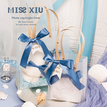 MISSXIU wedding love confession] 2021 handbag custom frosted gift bag wedding gift bag wedding hand gift packaging
