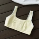 Áo ngực cotton thiếu niên Không có vòng thép mỏng cốc Không có miếng đệm ngực Đồ lót học sinh Bốn mùa có thể mặc Một chiếc cốc
