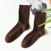 Vớ cotton nam màu tinh khiết, vớ ống, cửa hàng trực tuyến Shandong tất nam hàng hiệu Vớ nam