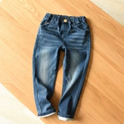 Quần jean cotton mềm mại và co giãn trẻ em