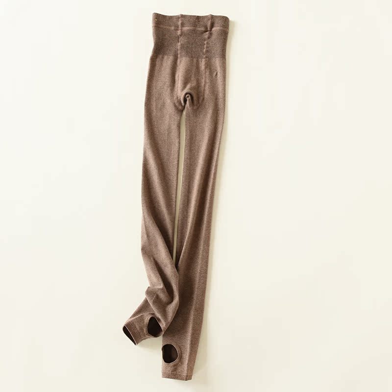 Quần legging cotton mỏng, quần ôm sát hông và quần legging, vớ chân bằng vải cotton, mẫu mùa thu đông quần tất