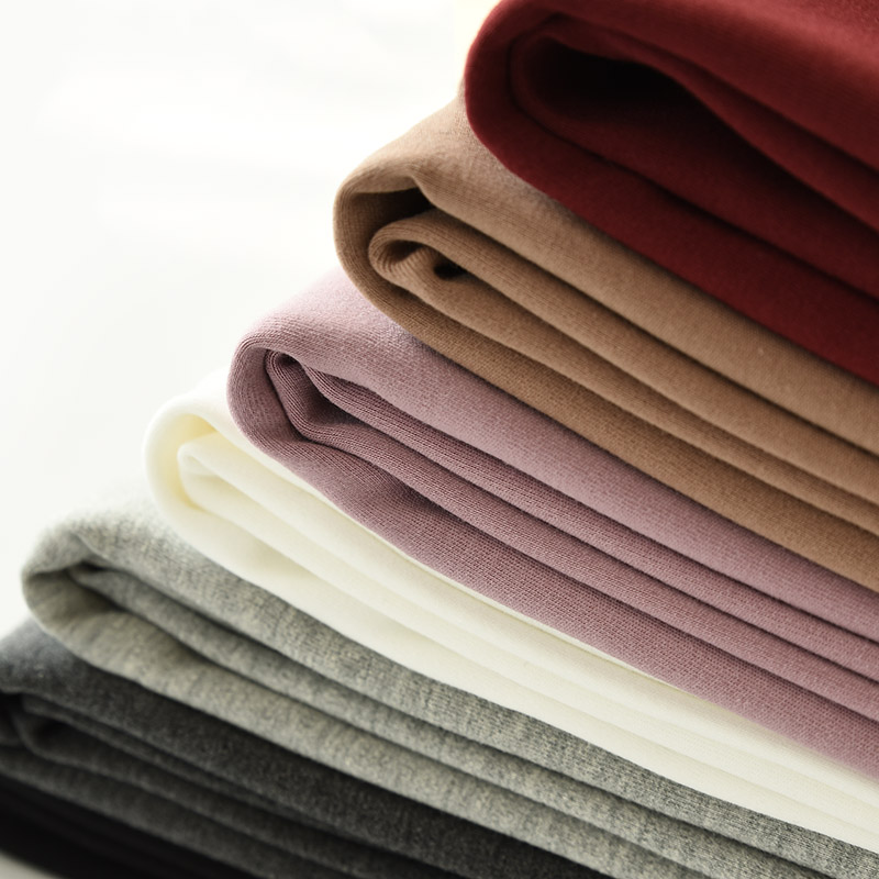 Cotton chà nhám dày nhung mỏng áo sơ mi nữ cổ áo cao cổ áo thun đa năng mùa thu đông áo moschino