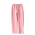 Quần cotton nữ lớp không khí quần pyjama cotton dày mùa thu đông mặc Nhật Bản rộng kích cỡ lớn