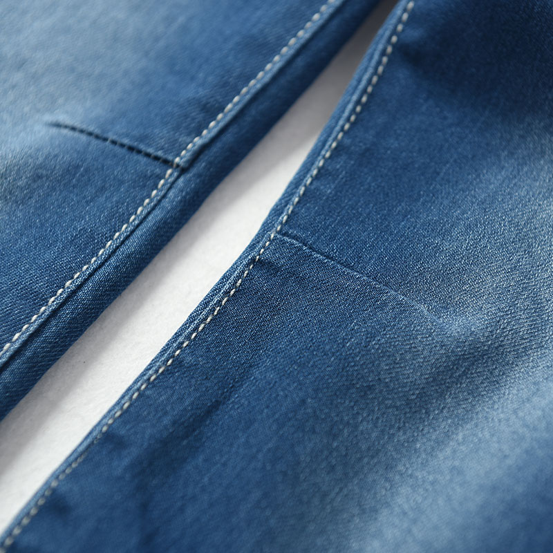 Cotton dệt kim trẻ em Quần jean đôi mùa thu quần mùa đông nam và nữ chân váy bò bé gái 
