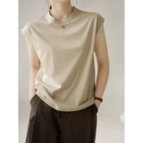 50 Двойной шелковой макарный хлопковой жидкость хлопковое хлопковое жилет Женский круглый цвет