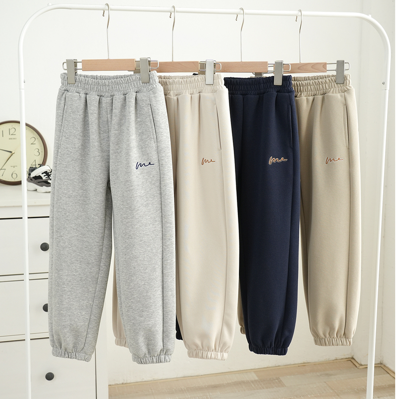 Children's Sports Pants, Boys' and Girls' Jogger Pants, Campus Jogging Pants, for Older Children, Spring and Autumn Style, Children's Clothing