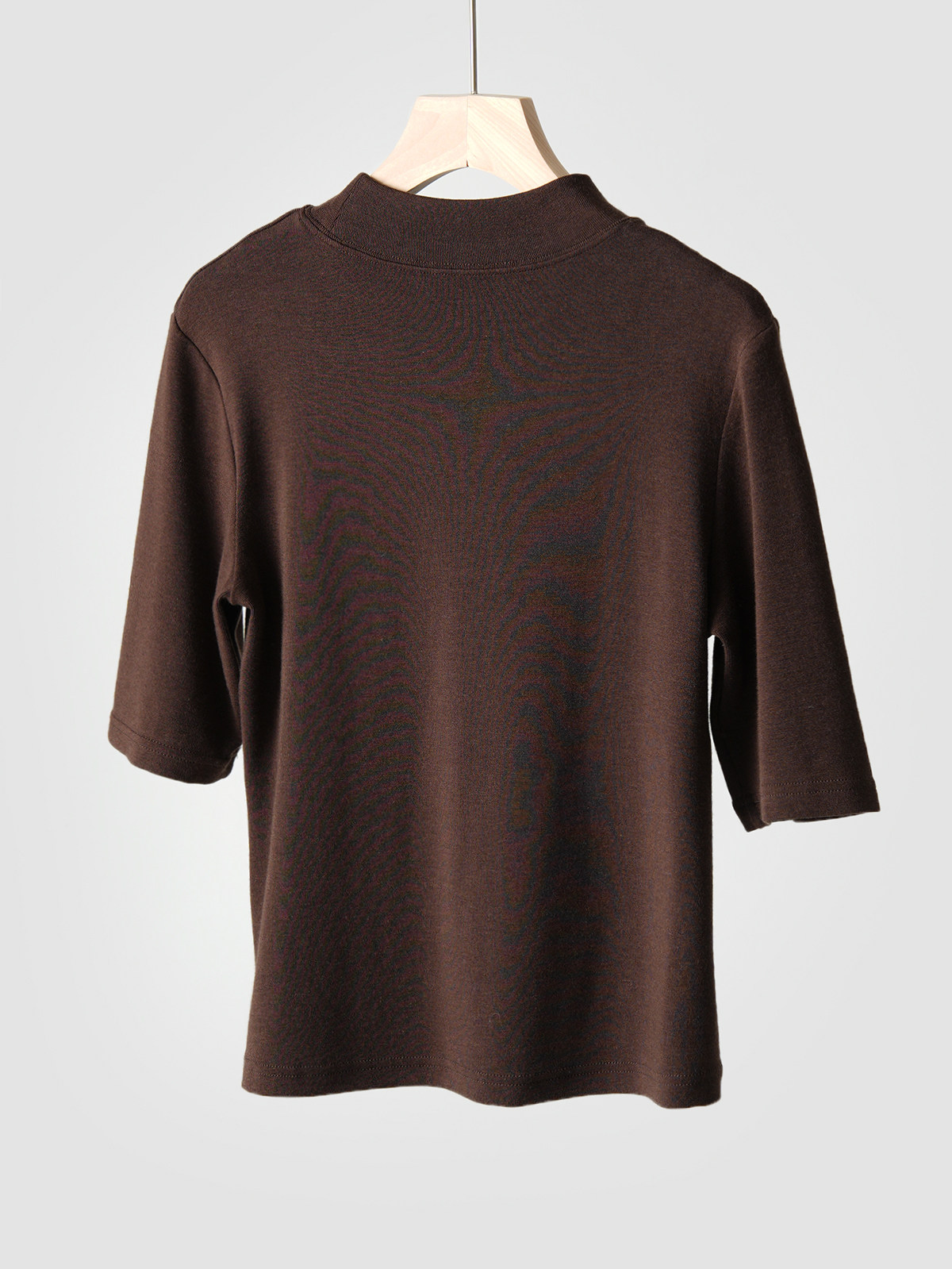 Нежный Мягкий клейкий мисс водолазка пятый из рукава свитер термостатический эластичность твердый теплый короткий рукав шаньдун Интернет магазин 