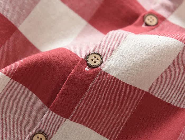 Chemise fille à manche longue en coton - Ref 2085323 Image 12