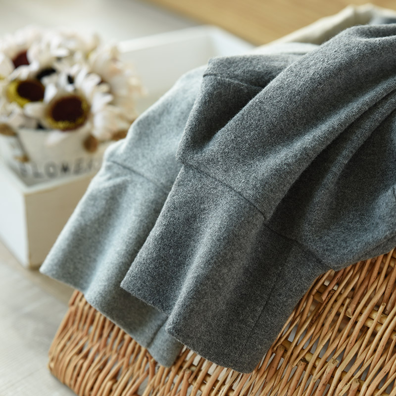 Áo thun cotton dày trẻ em cotton sandal nửa cổ cao tay dài áo thun trẻ em 2018 thu đông quần áo trẻ em cao cấp