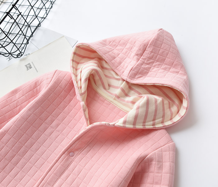 Áo cotton bé trai trùm đầu áo khoác bé trai và bé gái áo dài tay quần áo trẻ em cửa hàng trực tuyến Sơn Đông thu đông áo măng tô dáng dài cho bé