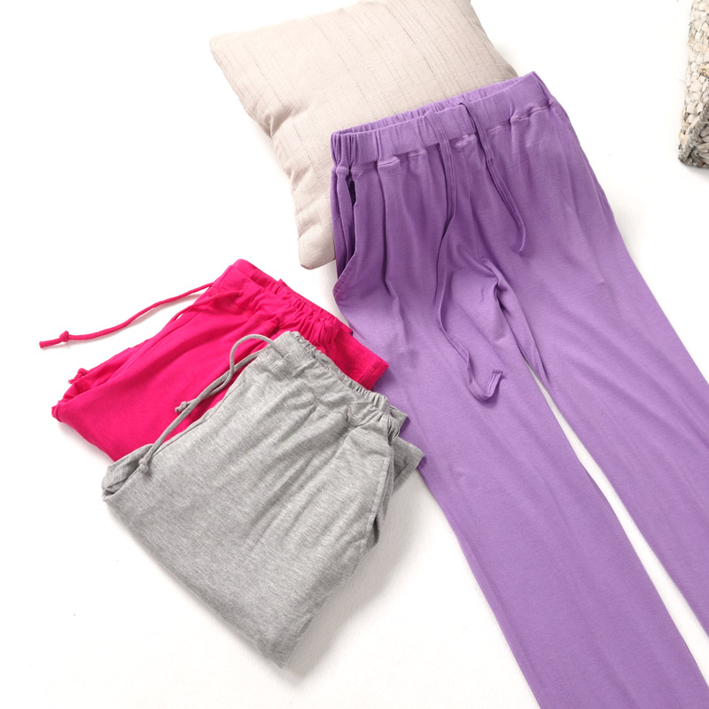 Quần nữ Quần Pyjama Quần mỏng Nhà giản dị Ties Quần Yoga lỏng quần sịp nam