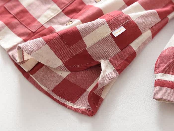 Chemise fille à manche longue en coton - Ref 2085323 Image 15