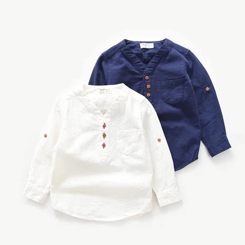 Chemise garcon à manche longue - Ref 2072840 Image 10