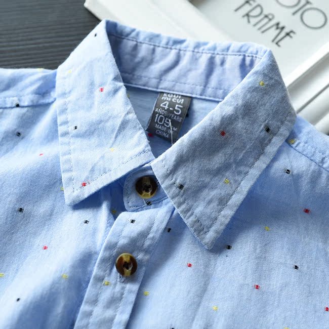Chemise enfant à manche longue - Ref 2084285 Image 17
