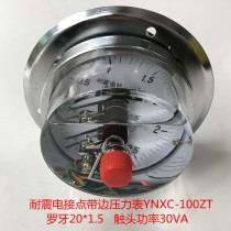 Factory direct sales China Ryerda meter electric contact seismic pressure gauge axial edge panel 25MPA