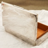 Коробка для хранения, ретро портсигар, 1963 года, Германия, серебро 925 пробы, европейский стиль