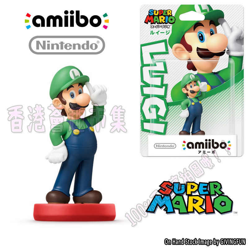 Куклы/ украшения/детали 正版任天堂amiibo超级马里奥 经典嘘嘘鬼 蘑菇队长 路易 手办日版 Nintendo