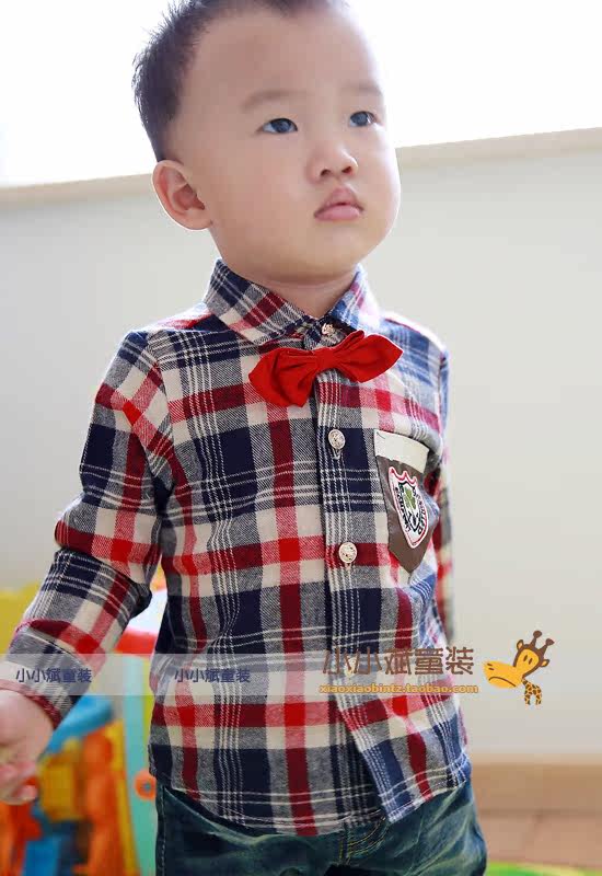 Chemise garcon à manche longue - Ref 2078151 Image 14