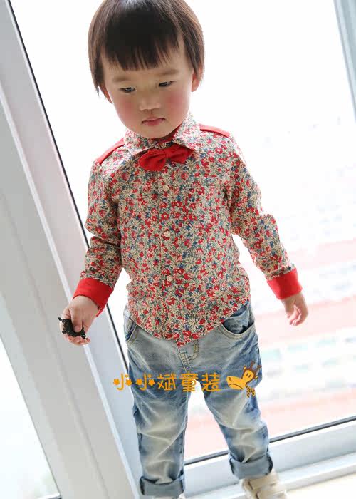 Chemise garcon à manche longue - Ref 2078152 Image 12