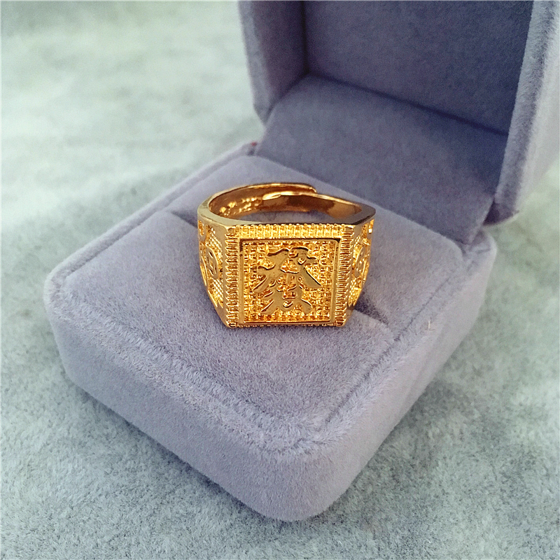 Bague homme OTHER en Alliage argent plaque plaque or - Ref 3087697 Image 29