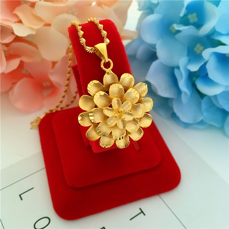 Mới mô phỏng vòng tay vàng cát nữ đám cưới cô dâu mờ hoa vòng tay khai mạc gió quốc gia 24K vòng tay mạ vàng vòng tay ngọc trai
