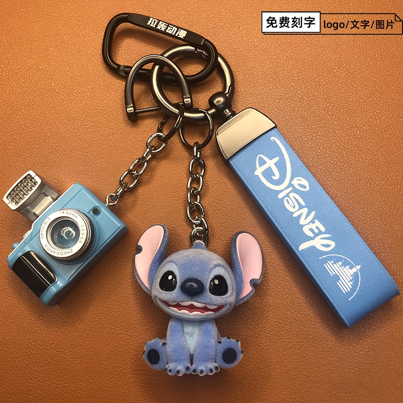 Authentic Disney Stitch Backpack Pendant Car Keychain Cute Plush Doll Decoration Camera Birthday Gift Authentic Disney Stitch Backpack Pendant Car Keychain Cute Plush Doll Decoration Camera Birthday Gift