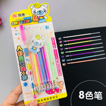 diy photo album album material Manual DIY photo album book tool accessories Childrens growth manual making rainbow pen