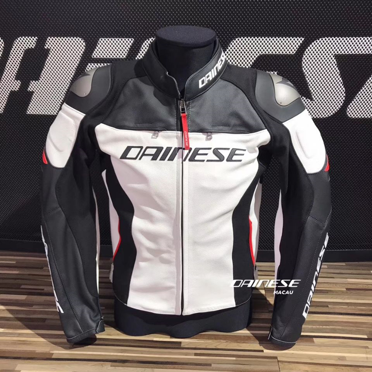 Authentic Dennis Dainese Racing 3 da titan mới đua xe máy đầu máy da chống vỡ - Xe máy Rider thiết bị trợ lực đầu gối