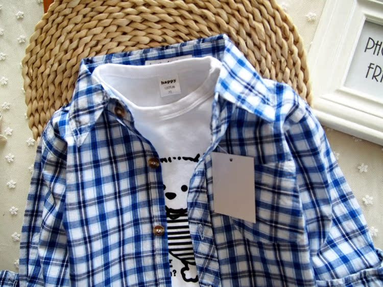 Chemise enfant à manche longue - Ref 2082974 Image 11