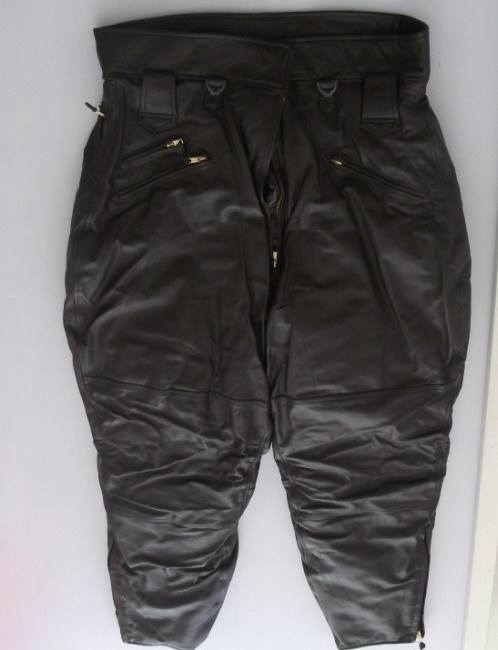 59 Winter Flight Leather Pants Winter Flying Leather Pants Silk Liner Locomotive Leather Pants-Taobao