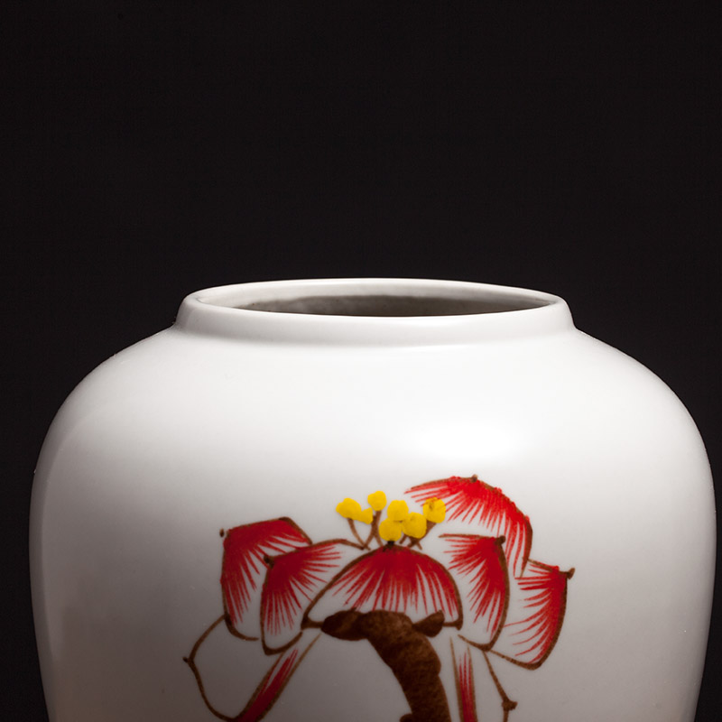 Jingdezhen ceramic household adornment flower arranging flower vases, arts and crafts porcelain vase furnishing articles sitting room table