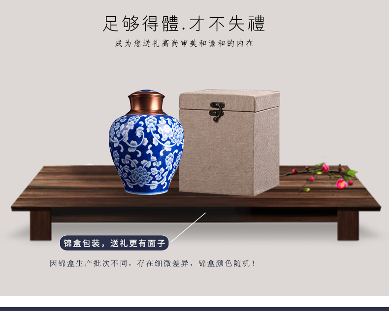 Jingdezhen ceramic new sitting room of Chinese style household teahouse tea tea tea tea as cans accessories furnishing articles