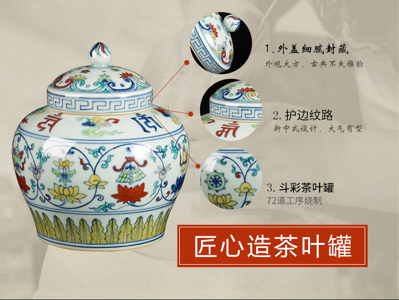Jingdezhen ceramic manually maintain archaize color bucket sweet tea pot and feng shui porcelain tea table decoration furnishing articles