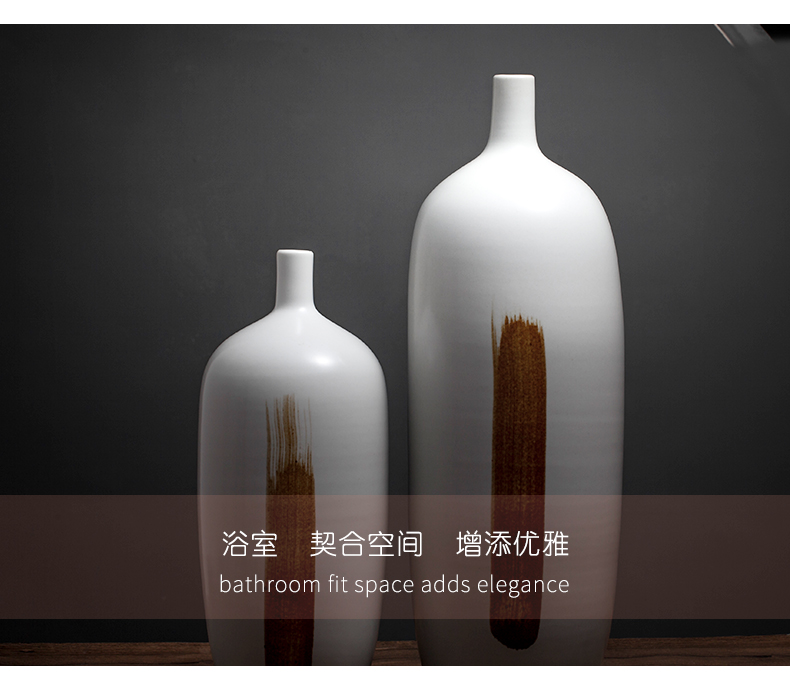 Jingdezhen ceramic household act the role ofing is tasted the new Chinese flower arrangement craft porcelain vase furnishing articles sitting room table in northern Europe