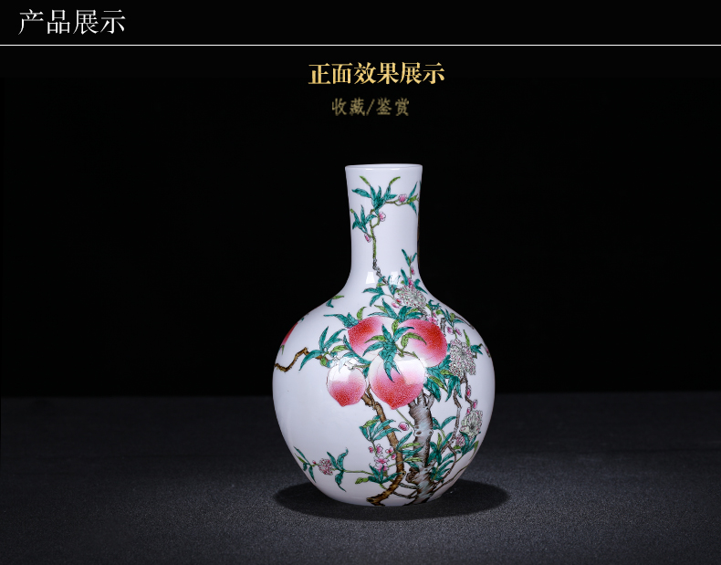 Jingdezhen ceramics archaize peach tree, a new Chinese arts and crafts decorative furnishing articles antique household act the role ofing is tasted