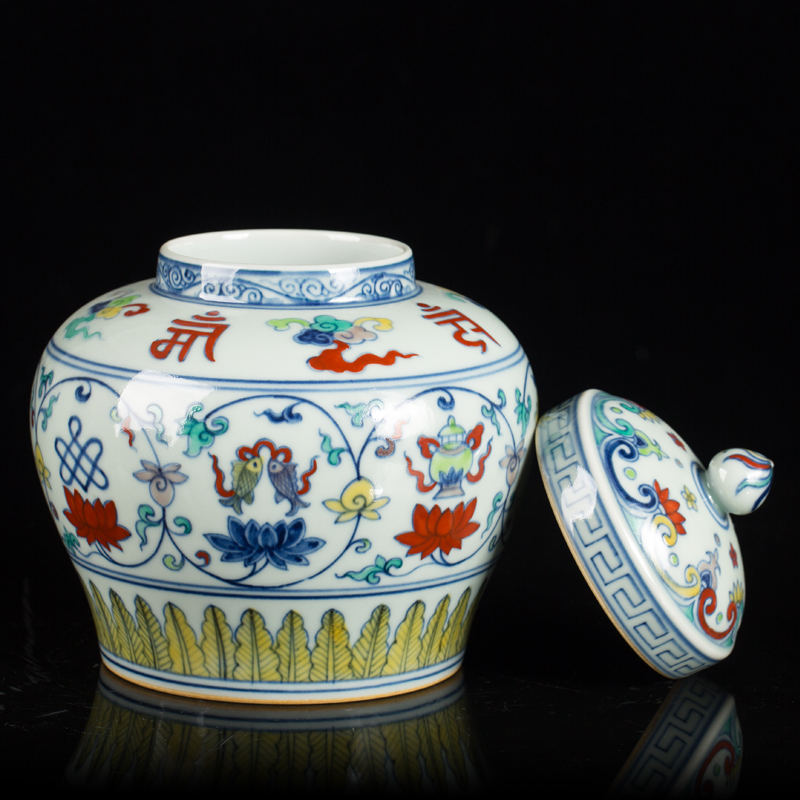 Jingdezhen ceramic manually maintain archaize color bucket sweet tea pot and feng shui porcelain tea table decoration furnishing articles