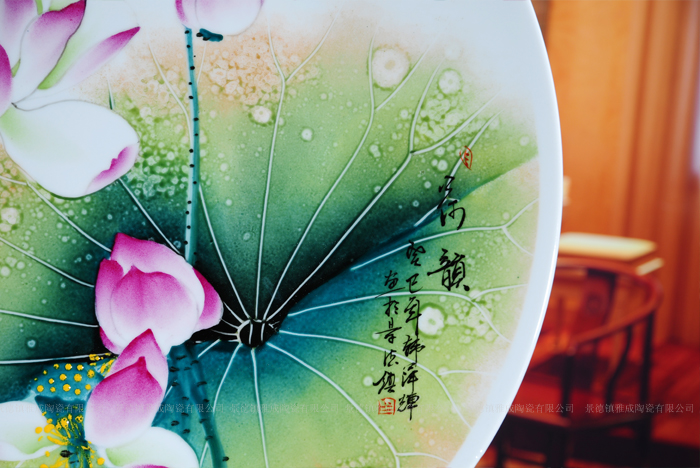 Jingdezhen decorative hand - made porcelain rhyme furnishing articles quietly elegant of modern fashion crafts and gifts furnishing articles