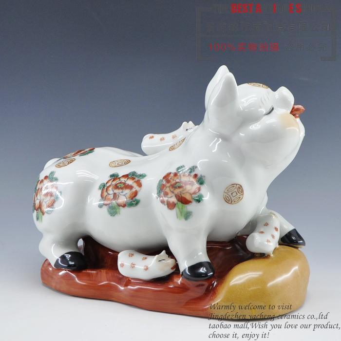 Modern its porcelain of jingdezhen ceramics handicraft furnishing articles household act the role ofing is tasted decorate gifts gifts