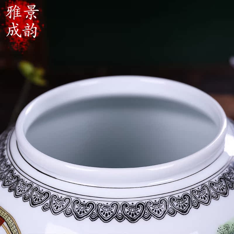 Jingdezhen ceramics fashion vase furnishing articles sitting room TV ark, home decorative arts and crafts porcelain restoring ancient ways