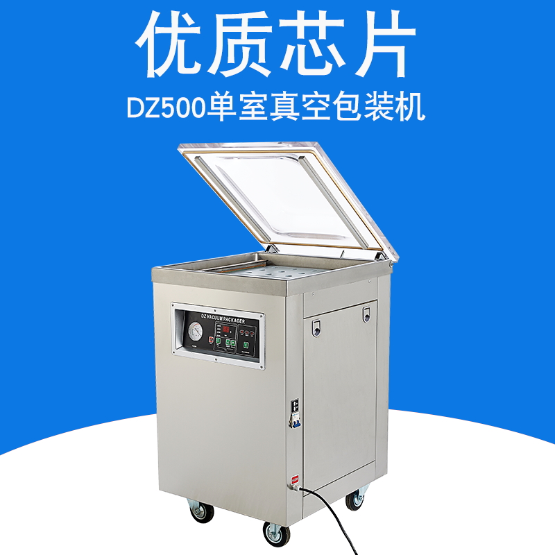 Luxury DZ-500 single chamber vacuum packaging machine Vacuum sealing machine Food vacuum machine Vacuum machine