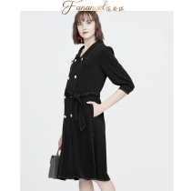 Maternity jacket spring and autumn windbreaker womens mid-length fashion pregnant women work professional wear spring and autumn dresses