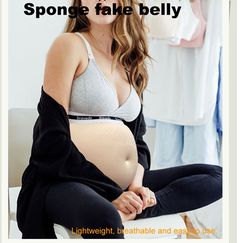 Fake belly sponge twins summer light and breathable surrogacy stage props simulation super large photo crew performance
